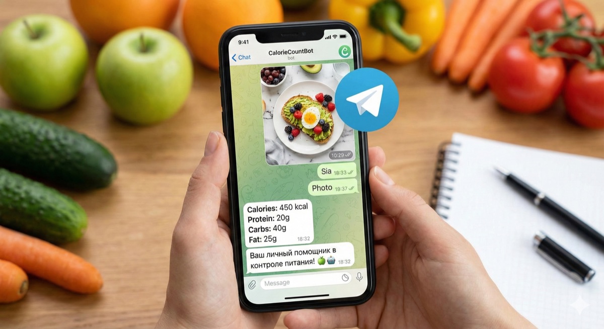 бот для подсчета калорий
